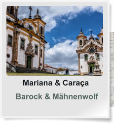Mariana & Caraça  Barock & Mähnenwolf
